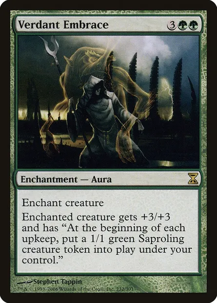 Verdant Embrace, Magic card TSP 232 — Time Spiral set