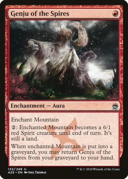 Genju of the Spires, Magic card A25 132 — Masters 25 set