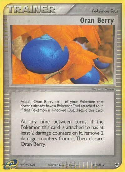 Oran Berry, Pokémon card RS 85 — Ruby & Sapphire set