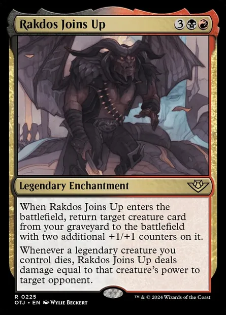 Rakdos Joins Up, Magic card OTJ 225 — Outlaws of Thunder Junction set