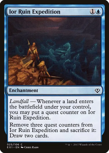 Ior Ruin Expedition, Magic card E01 25 — Archenemy: Nicol Bolas set