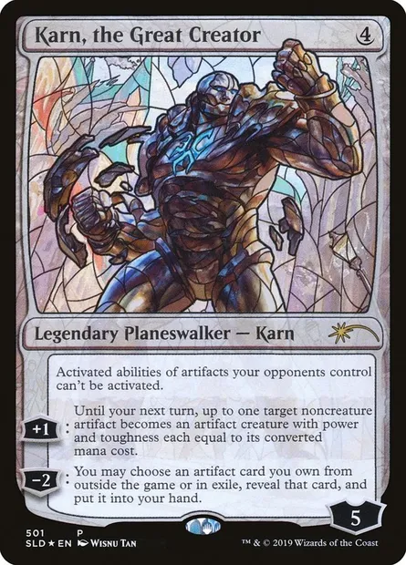 Karn, the Great Creator, Magic card SLD 501 — Secret Lair Drop set