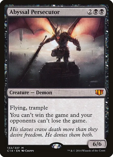 Abyssal Persecutor, Magic card C14 132 — Commander 2014 set