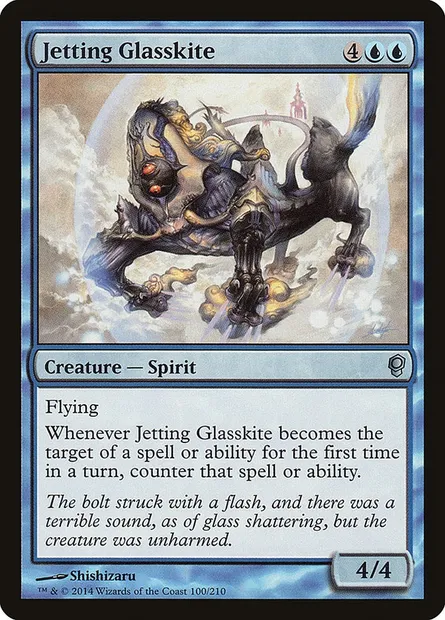 Escoufleverre jaillissant, carte Magic CNS 100 — extension Conspiration