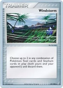 Tempête, carte Pokémon WCD07 085-5 — extension World Championship Decks 2007