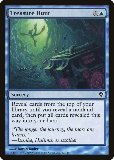 Treasure Hunt, Magic card WWK 42 — Worldwake set
