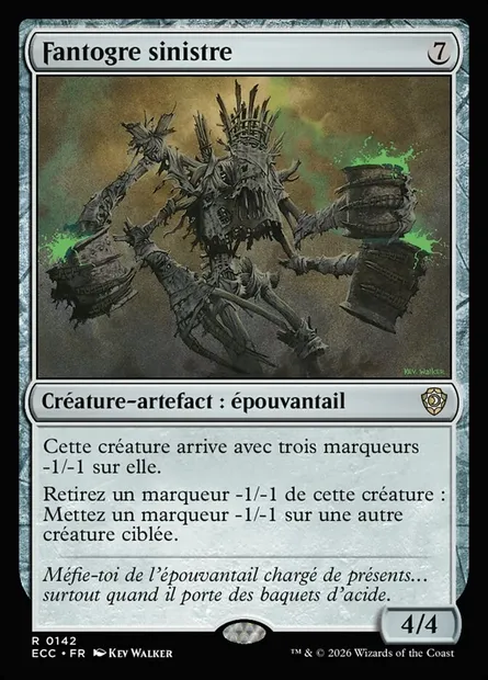 Fantogre sinistre, carte Magic ECC 142 — extension Lorwyn Eclipsed Commander