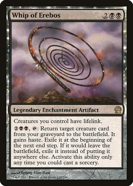 Whip of Erebos, Magic card THS 110 — Theros set