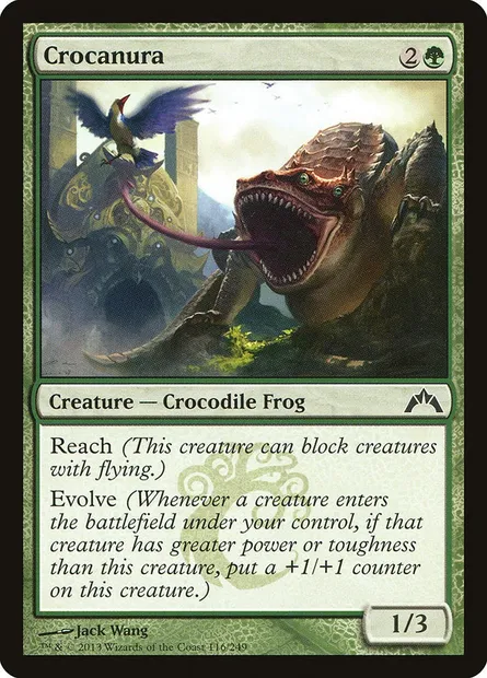 Crocanura, Magic card GTC 116 — Gatecrash set