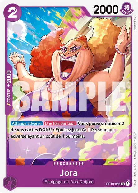 Jora, carte One Piece OP10-066 — extension SANG ROYAL