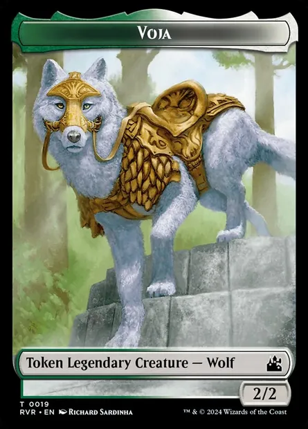 Voja, Magic card TRVR 19 — Ravnica Remastered Tokens set