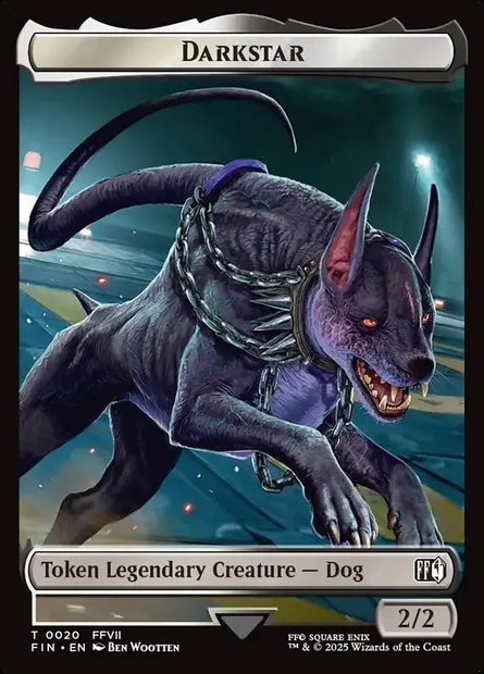 Darkstar, Magic card TFIN 20 — Final Fantasy Tokens set