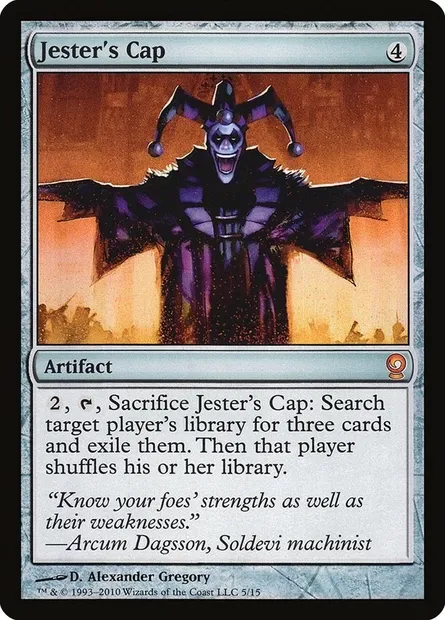 Jester's Cap, Magic card V10 5 — From the Vault: Relics set