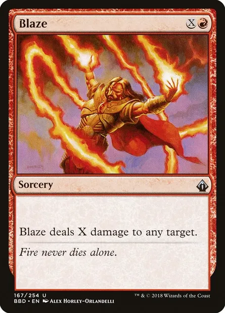 Brasier, carte Magic BBD 167 — extension Battlebond