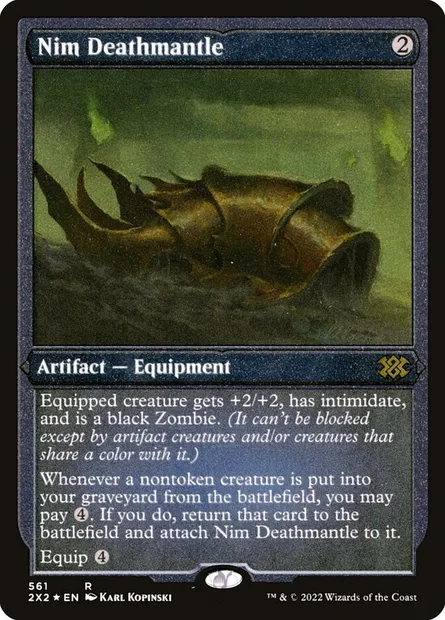 Nim Deathmantle, Magic card 2X2 561 — Double Masters 2022 set