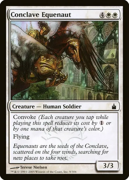 Conclave Equenaut, Magic card RAV 9 — Ravnica: City of Guilds set