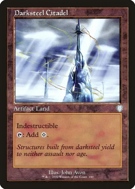 Darksteel Citadel, Magic card BRC 180 — The Brothers' War Commander set