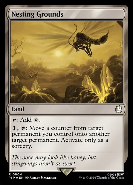 Nesting Grounds, Magic card PIP 804 — Fallout set