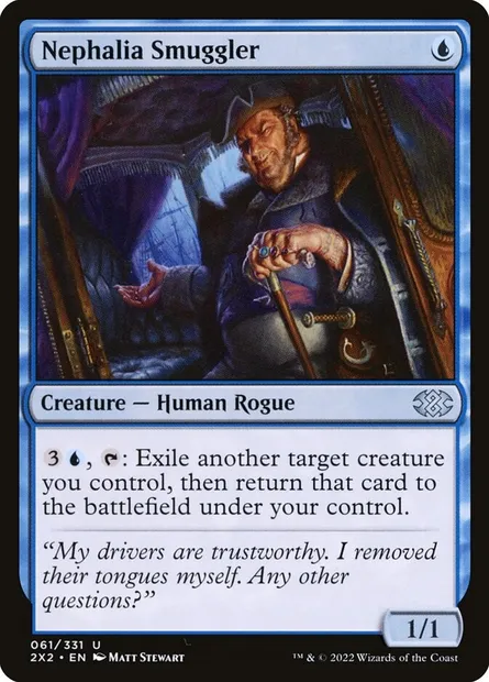 Nephalia Smuggler, Magic card 2X2 61 — Double Masters 2022 set