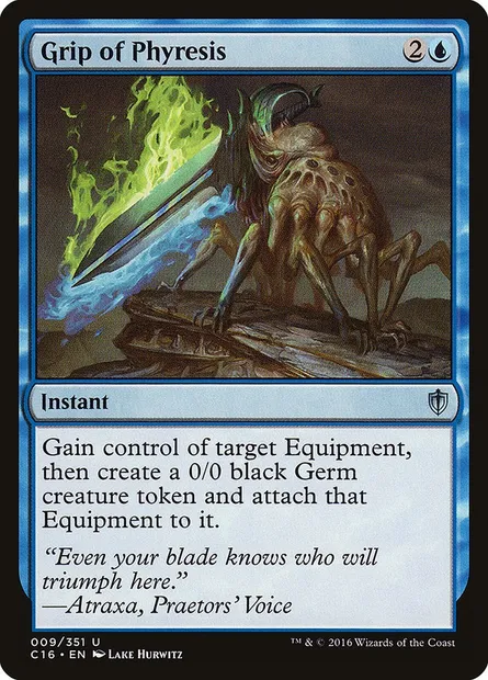Grip of Phyresis, Magic card C16 9 — Commander 2016 set