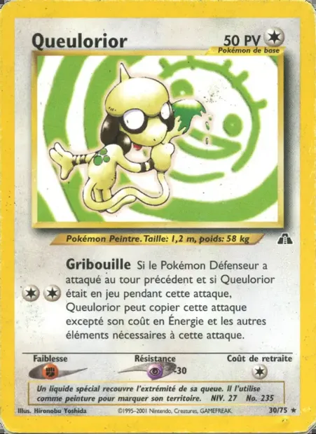 Queulorior, carte Pokémon ND 30 — extension Neo Discovery