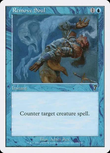 Remove Soul, Magic card 7ED 95 — Seventh Edition set