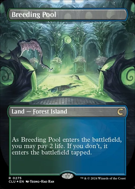 Breeding Pool, Magic card CLU 275 — Ravnica: Clue Edition set