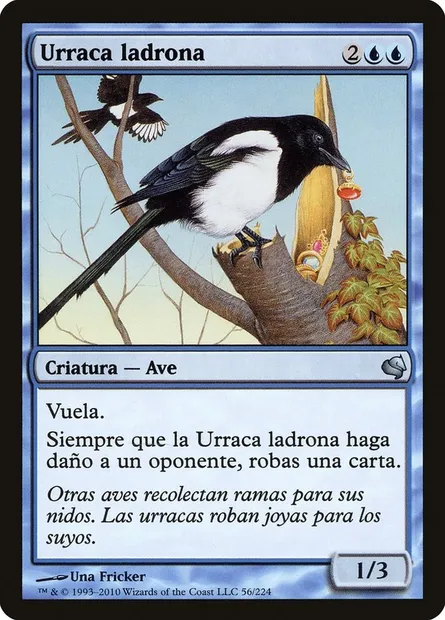 Pie voleuse, carte Magic PS11 56 — extension Salvat 2011
