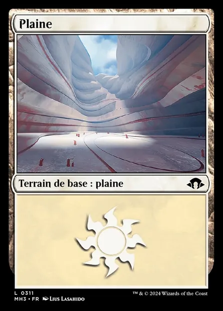 Plaine, carte Magic MH3 311 — extension Modern Horizons 3