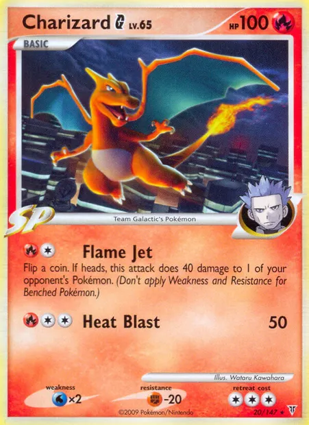 Charizard G, Pokémon card SV 20 — Supreme Victors set