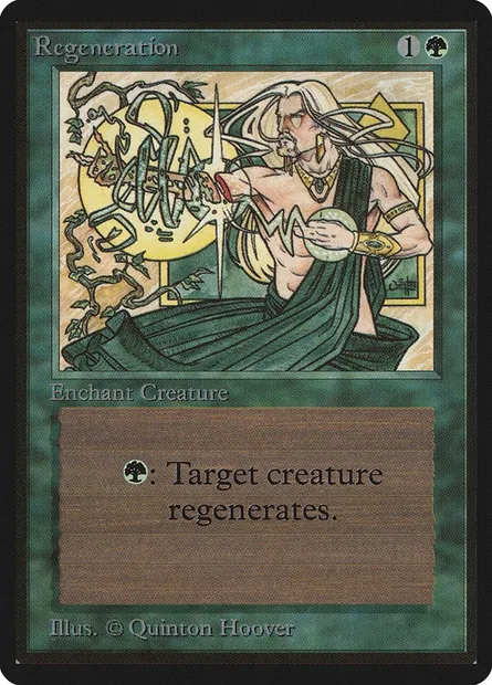 Regeneration, Magic card LEB 214 — Limited Edition Beta set