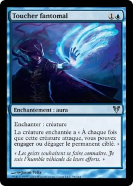 Toucher fantomal, carte Magic AVR 58 — extension Avacyn ressuscitée