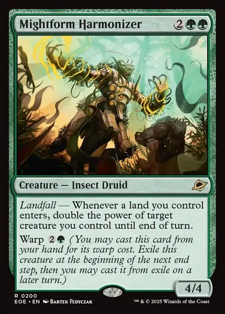 Mightform Harmonizer, Magic card EOE 200 — Edge of Eternities set