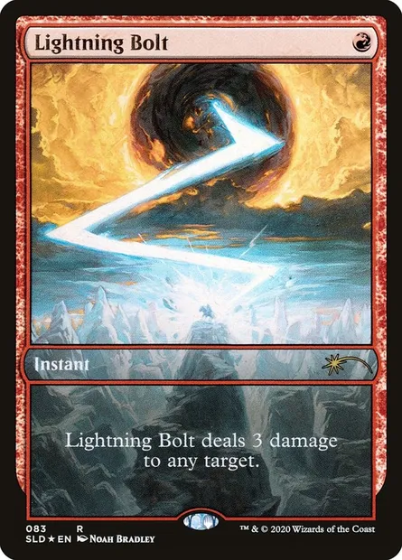 Lightning Bolt, Magic card SLD 83 — Secret Lair Drop set