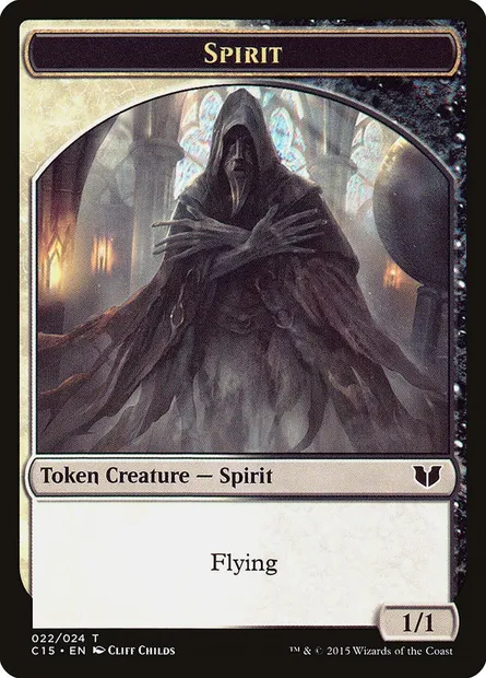 Spirit, Magic card TC15 22 — Commander 2015 Tokens set
