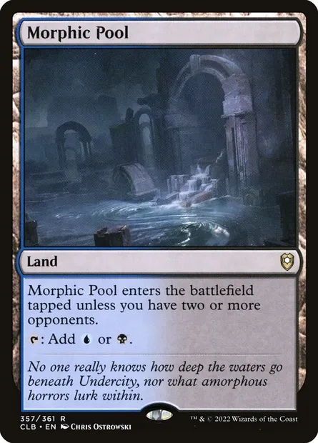 Morphic Pool, Magic card CLB 357 — Commander Legends: Battle for Baldur's Gate set