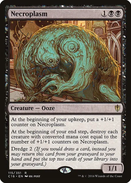 Necroplasm, Magic card C16 115 — Commander 2016 set