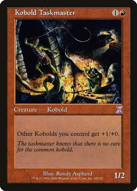 Surveillant kobold, carte Magic TSB 65 — extension Time Spiral Timeshifted