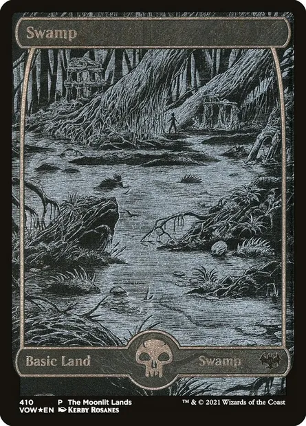 Swamp, Magic card VOW 410 — Innistrad: Crimson Vow set