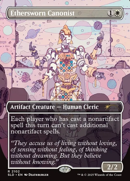 Ethersworn Canonist, Magic card SLD 2102 — Secret Lair Drop set