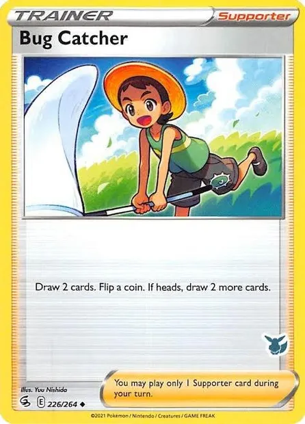 Bug Catcher, Pokémon card BA22 226 — Battle Academy 2022 set