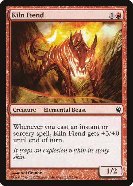 Kiln Fiend, Magic card DDJ 2 — Duel Decks: Izzet vs. Golgari set