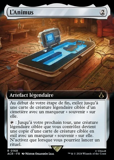 L'Animus, carte Magic ACR 168 — extension Assassin's Creed