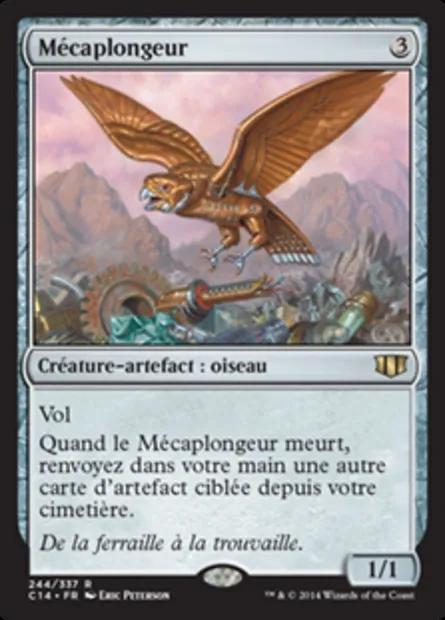 Mécaplongeur, carte Magic C14 244 — extension Commander 2014