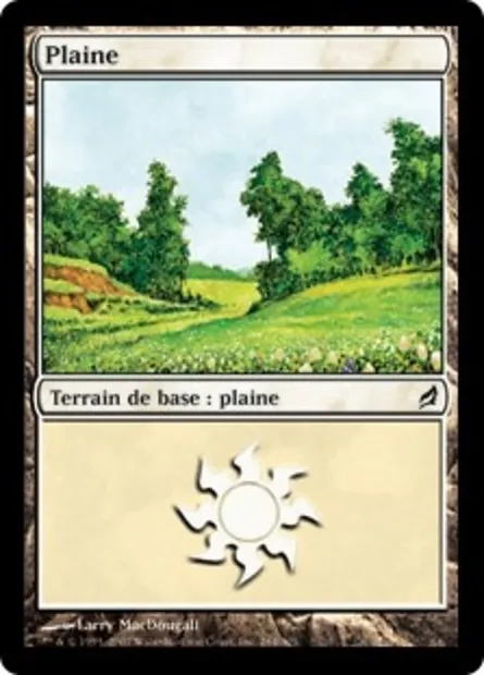 Plaine, carte Magic LRW 284 — extension Lorwyn