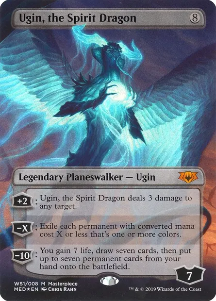Ugin, the Spirit Dragon, Magic card MED WS1 — Mythic Edition set