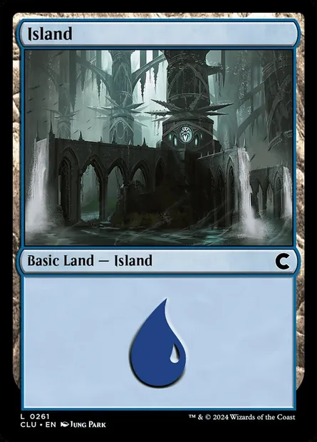 Île, carte Magic CLU 261 — extension Ravnica: Clue Edition