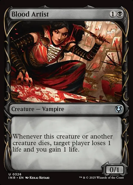 Blood Artist, Magic card INR 326 — Innistrad Remastered set