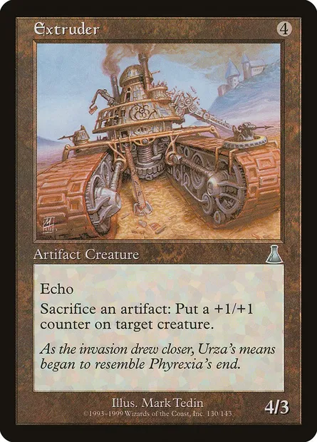 Extruder, Magic card UDS 130 — Urza's Destiny set