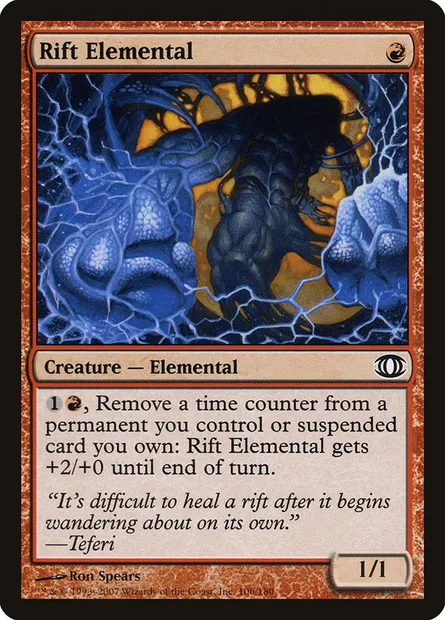 Rift Elemental, Magic card FUT 106 — Future Sight set